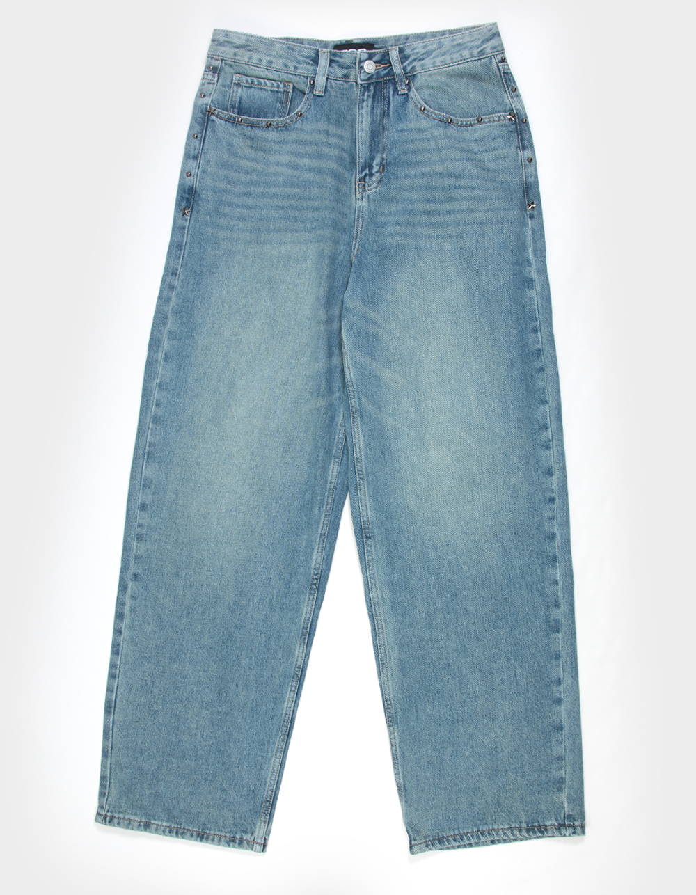 RSQ Studs Mens Extra Baggy Jeans - MEDIUM WASH