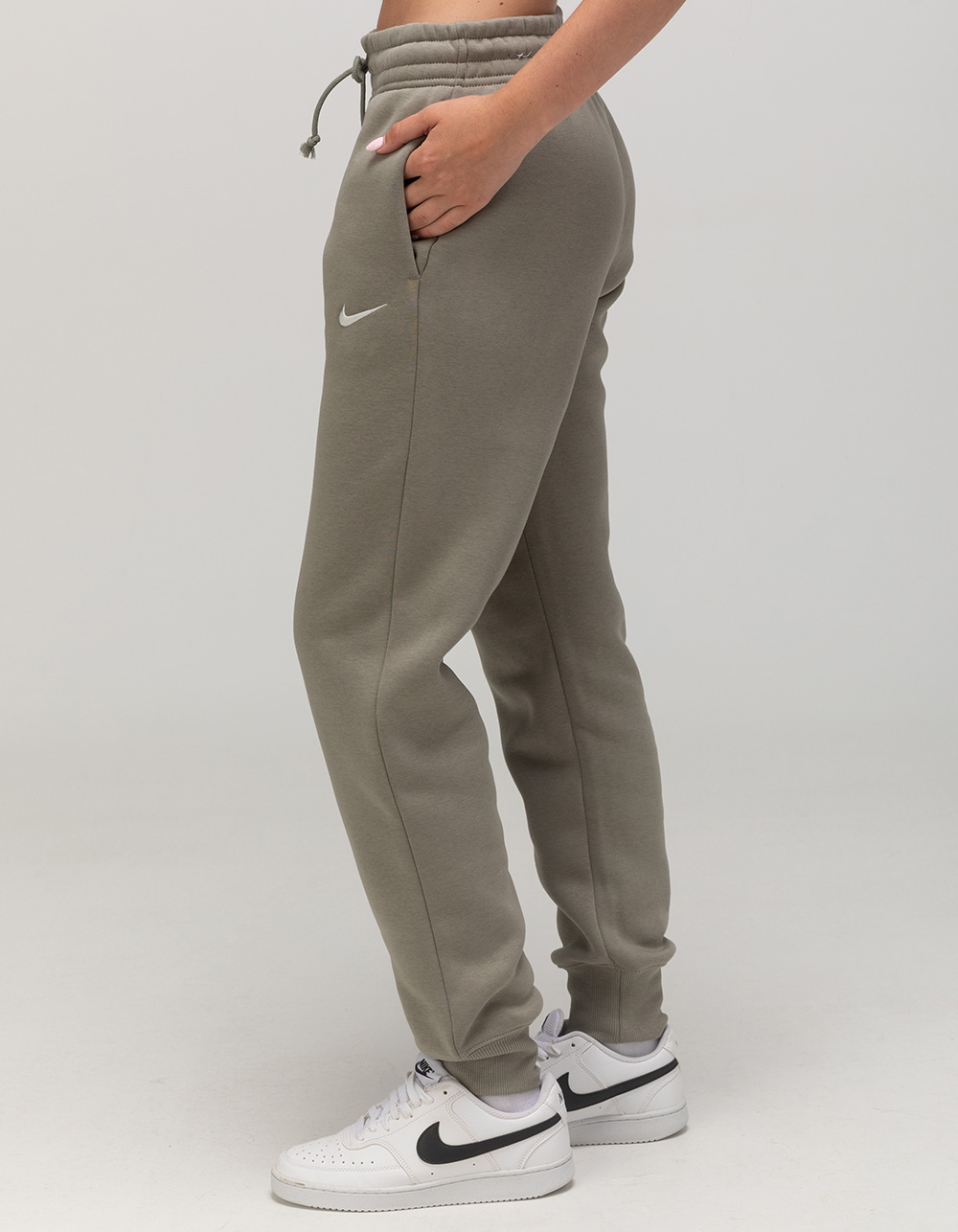 NIKE Sportswear Phoenix Fleece Womens Sweatpants - LIGHT ARMY