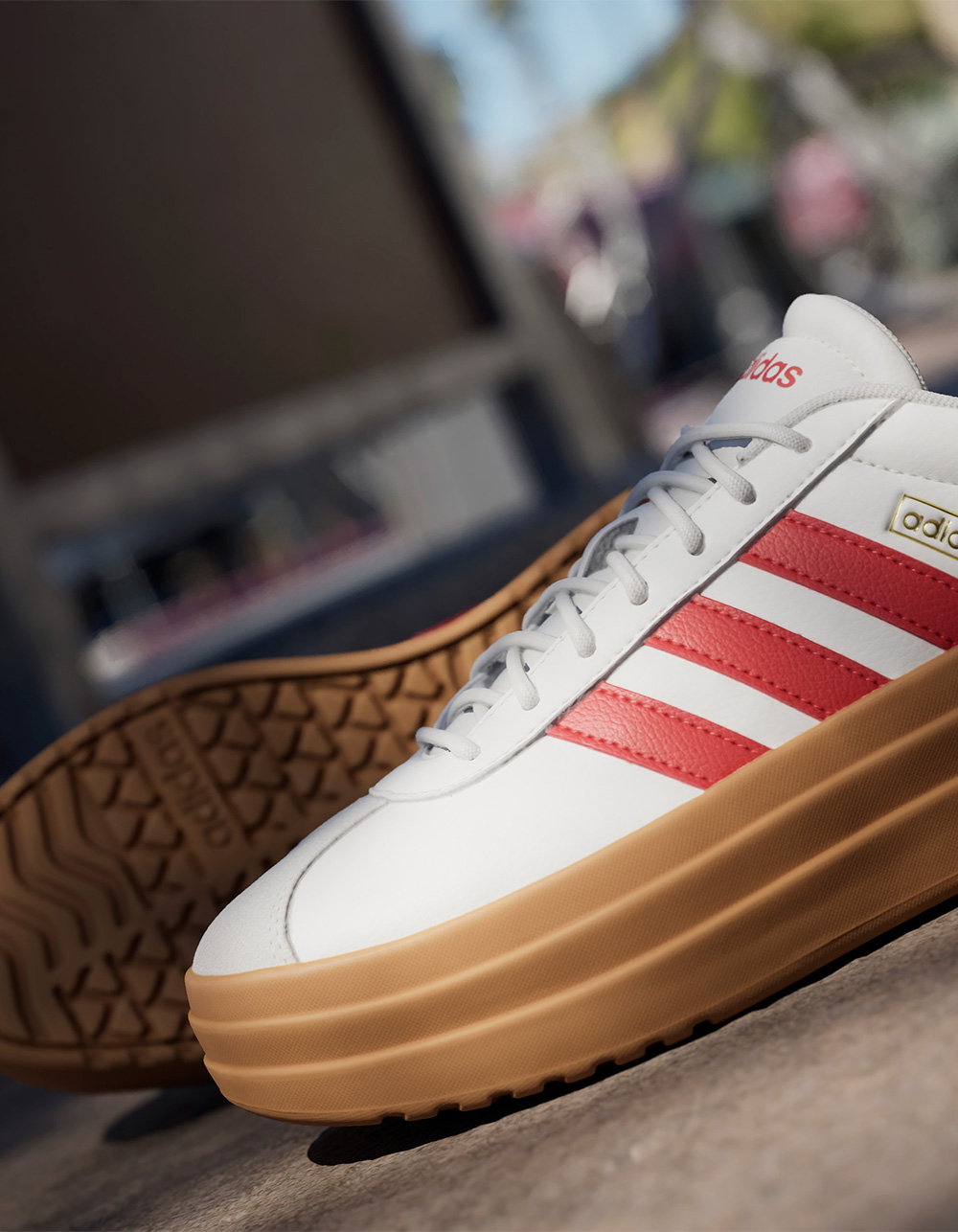 adidas gazelle silver green womens adidas Women's Originals Gazelle Bold Shoes main image 0