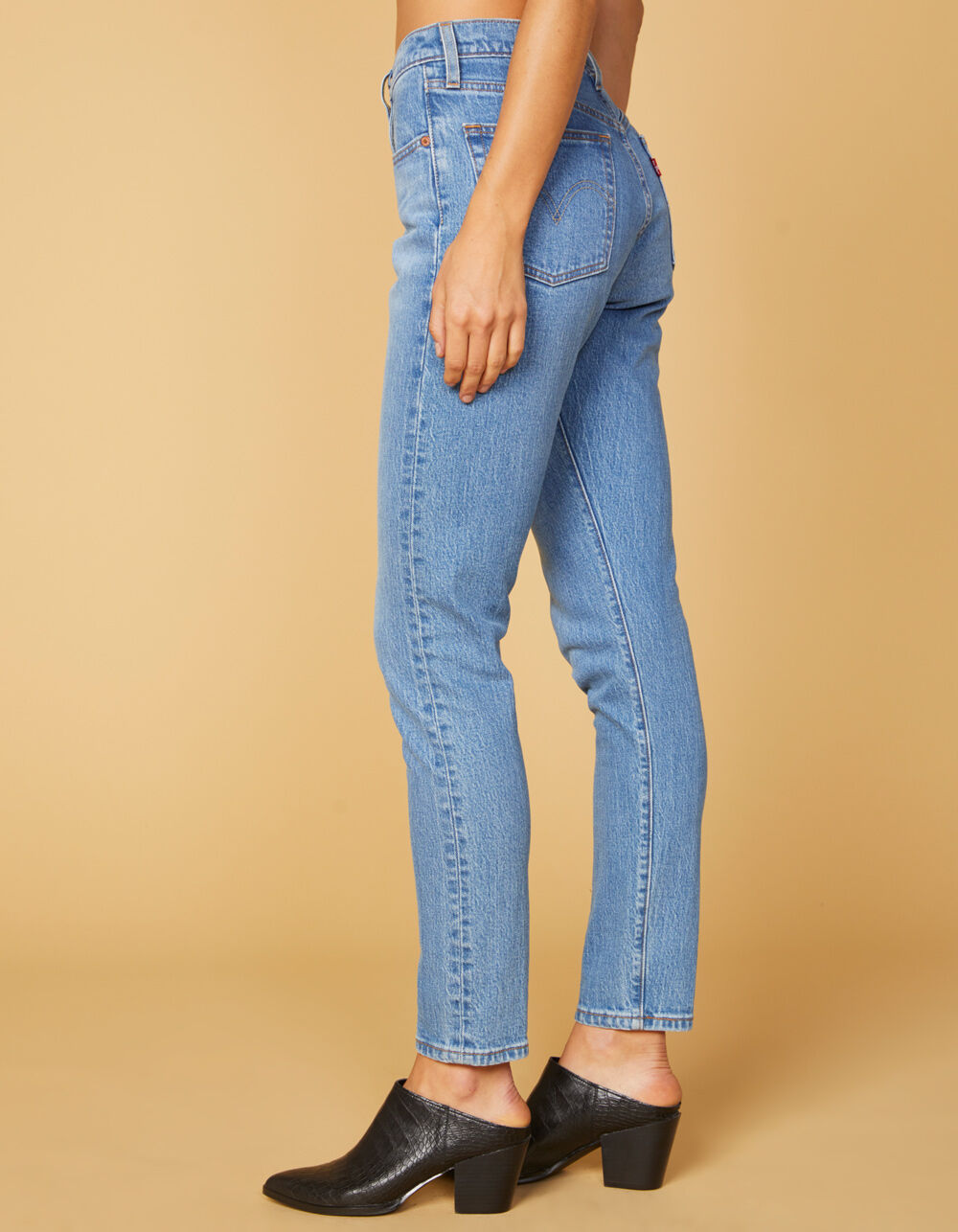 LEVI'S 501 Jive Love Womens Skinny Jeans image number 3