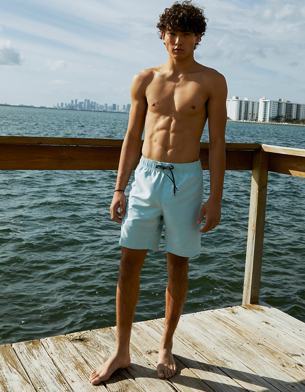 BILLABONG Good Times Mens 17'' Volley Shorts - OCEAN