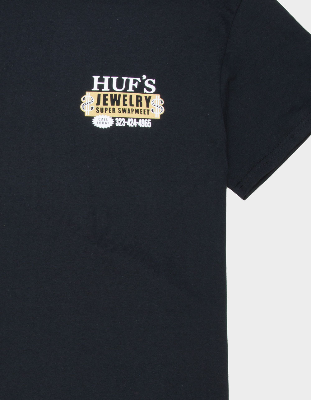HUF Jewelry Mens Tee - BLACK