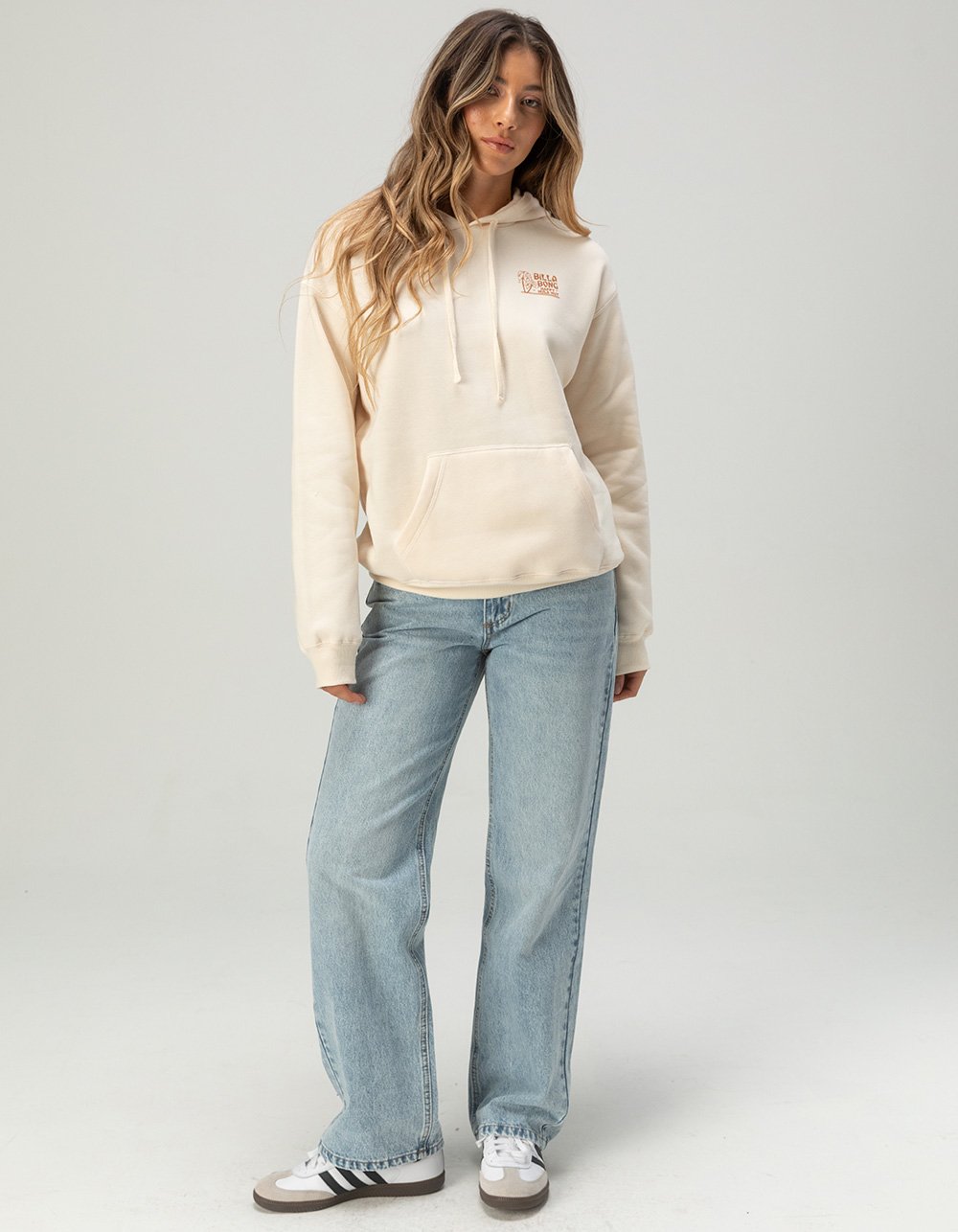 BILLABONG Hula Hut Womens Hoodie - CREAM