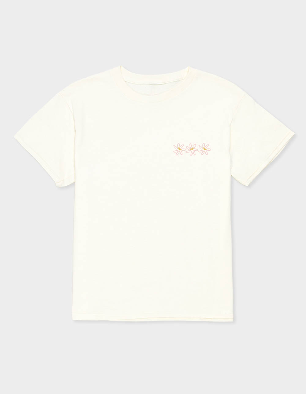 FLOWER Santorini Market Unisex Kids Tee - OFF WHITE