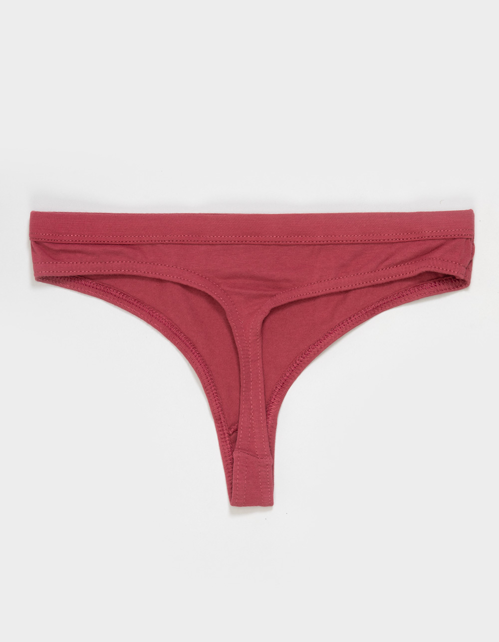 FULL TILT Cotton Bow Thong - RED