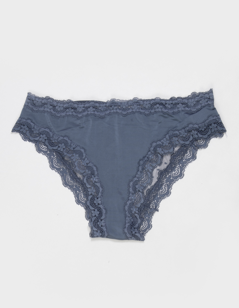 FULL TILT Polka Dot Lace Trim Bikini Panties