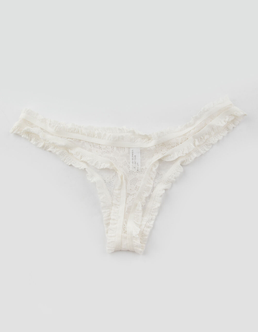 FULL TILT Lace White Thong WHITE Tillys