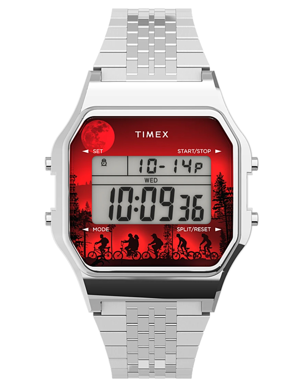 TIMEX x Stranger Things T80 34mm Stainless Steel Watch