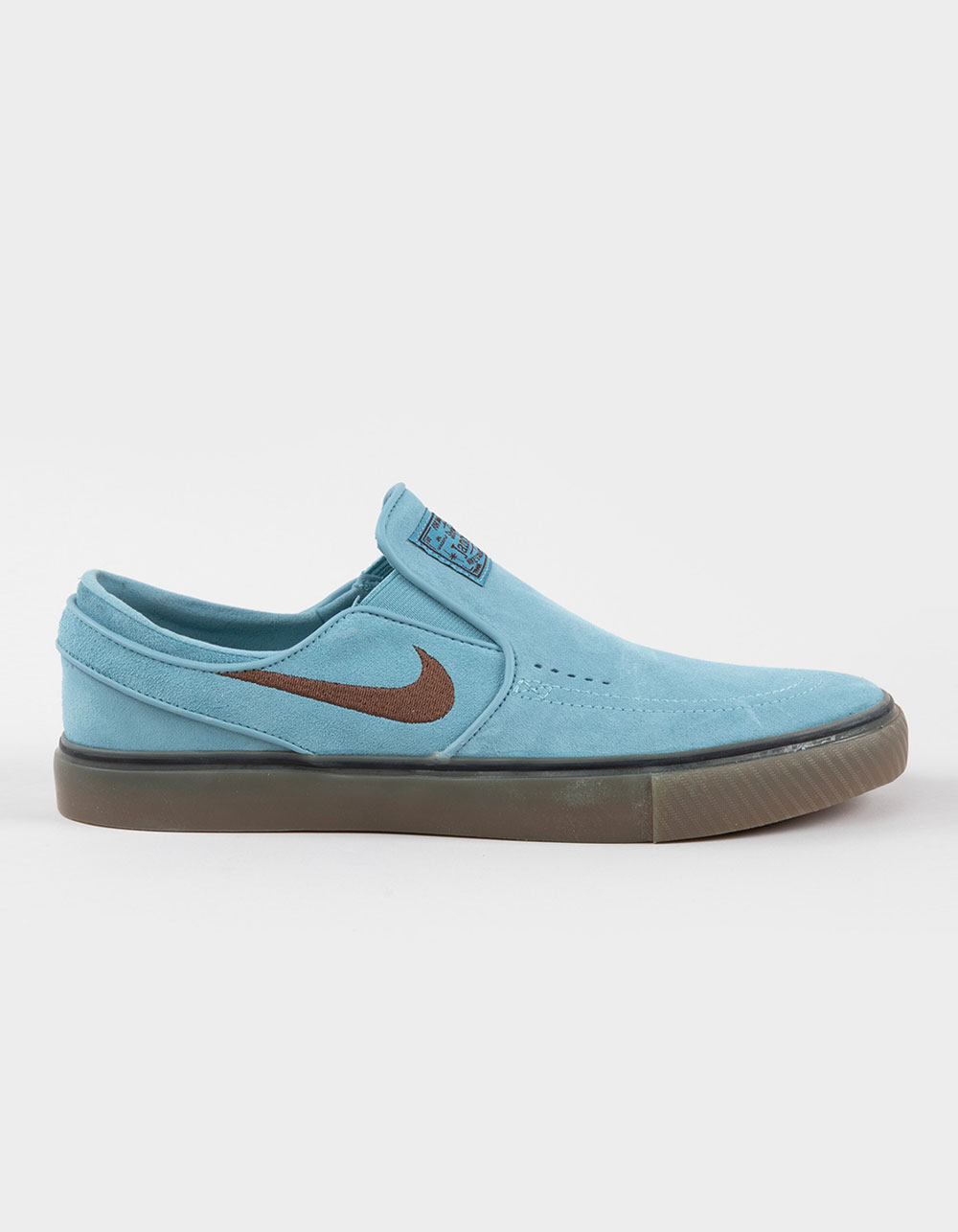 NIKE SB Janoski+ Slip-On Skate Shoes - TURQ COMBO
