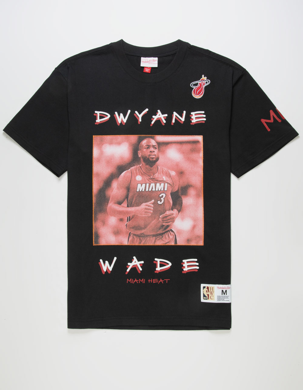 MITCHELL & NESS Vintage Dwayne Wade Mens Tee