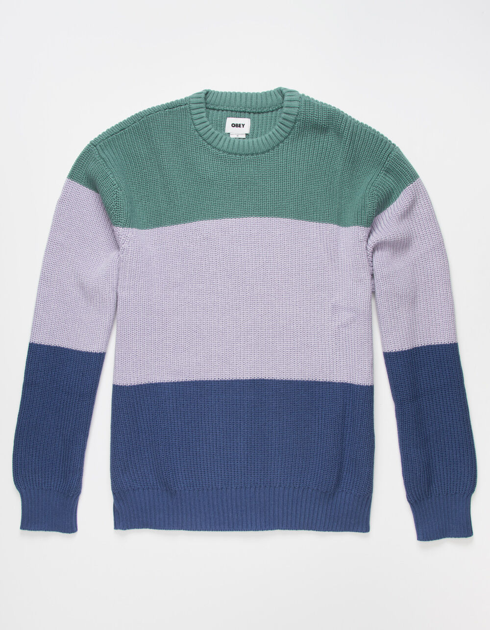 OBEY Joni Mens Sweater - BLUE COMBO 