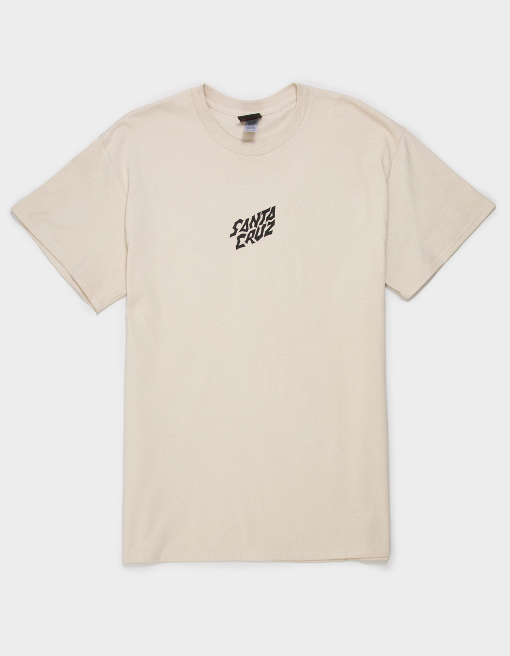 SANTA CRUZ x Stranger Things Screaming Lights Mens Tee - SAND