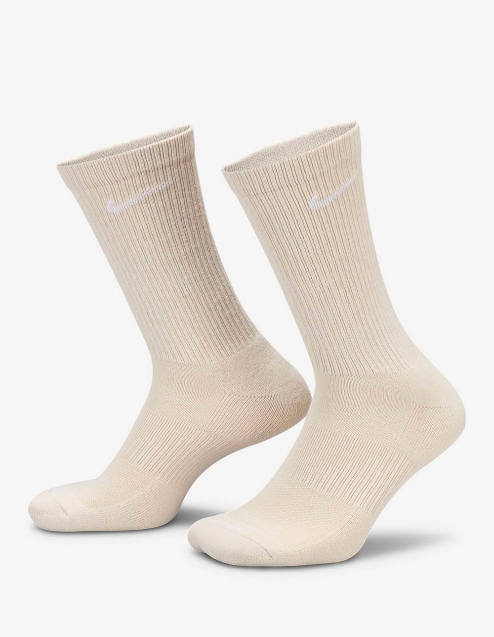 NIKE Everyday Plus 3 Pack Cushioned Mens Crew Socks - PINK/BROWN