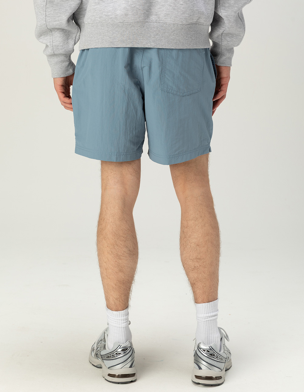 RSQ Mens 6" Nylon Shorts - SLATE BLUE