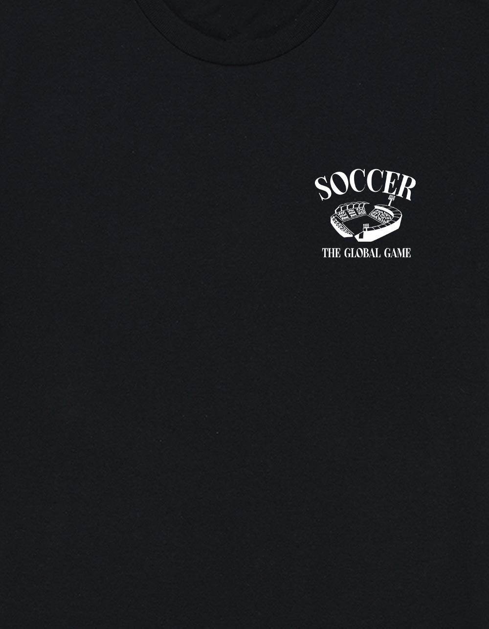 SOCCER World Is Watching Unisex Tee - BLACK