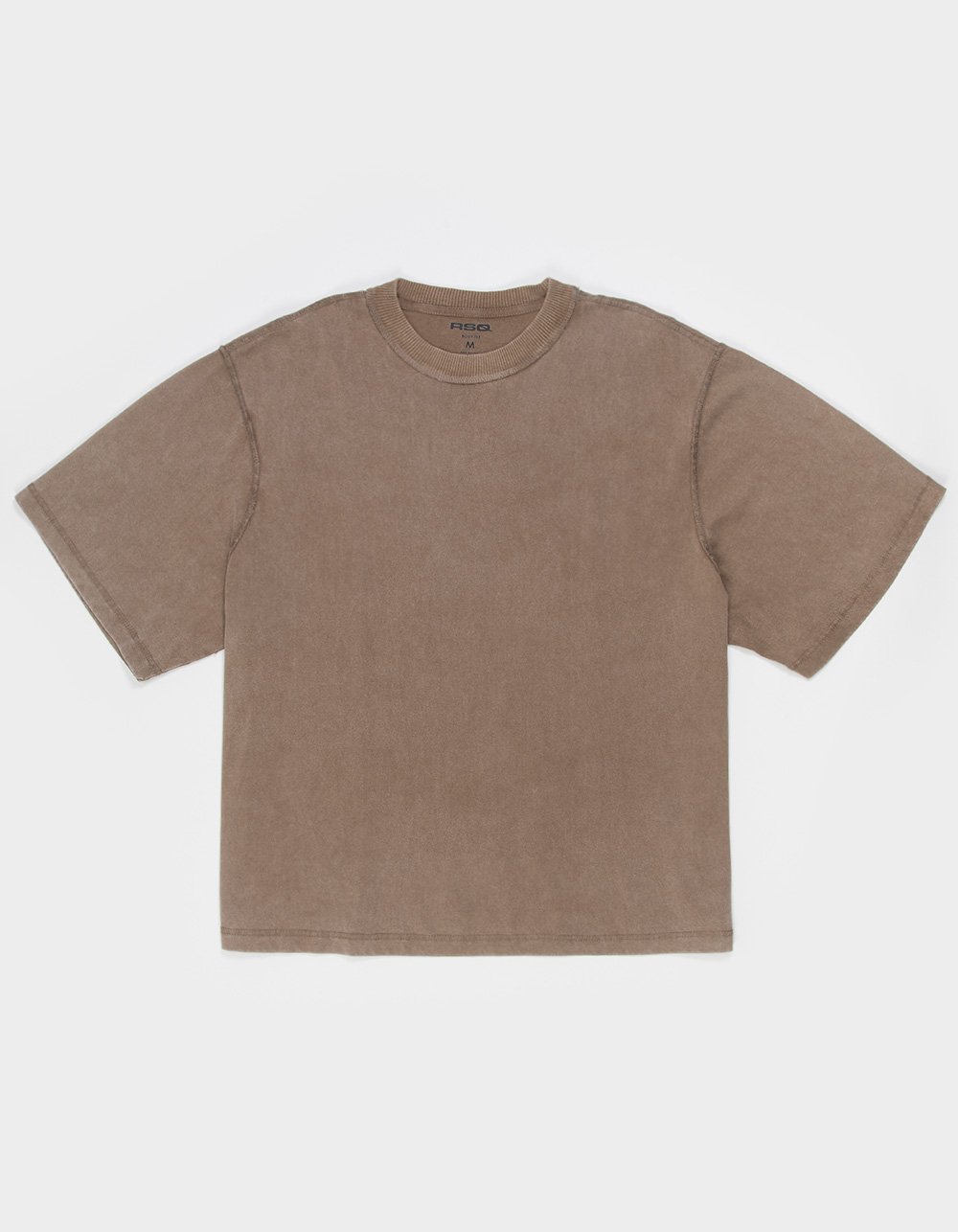 RSQ Mens Boxy Tee - TAN