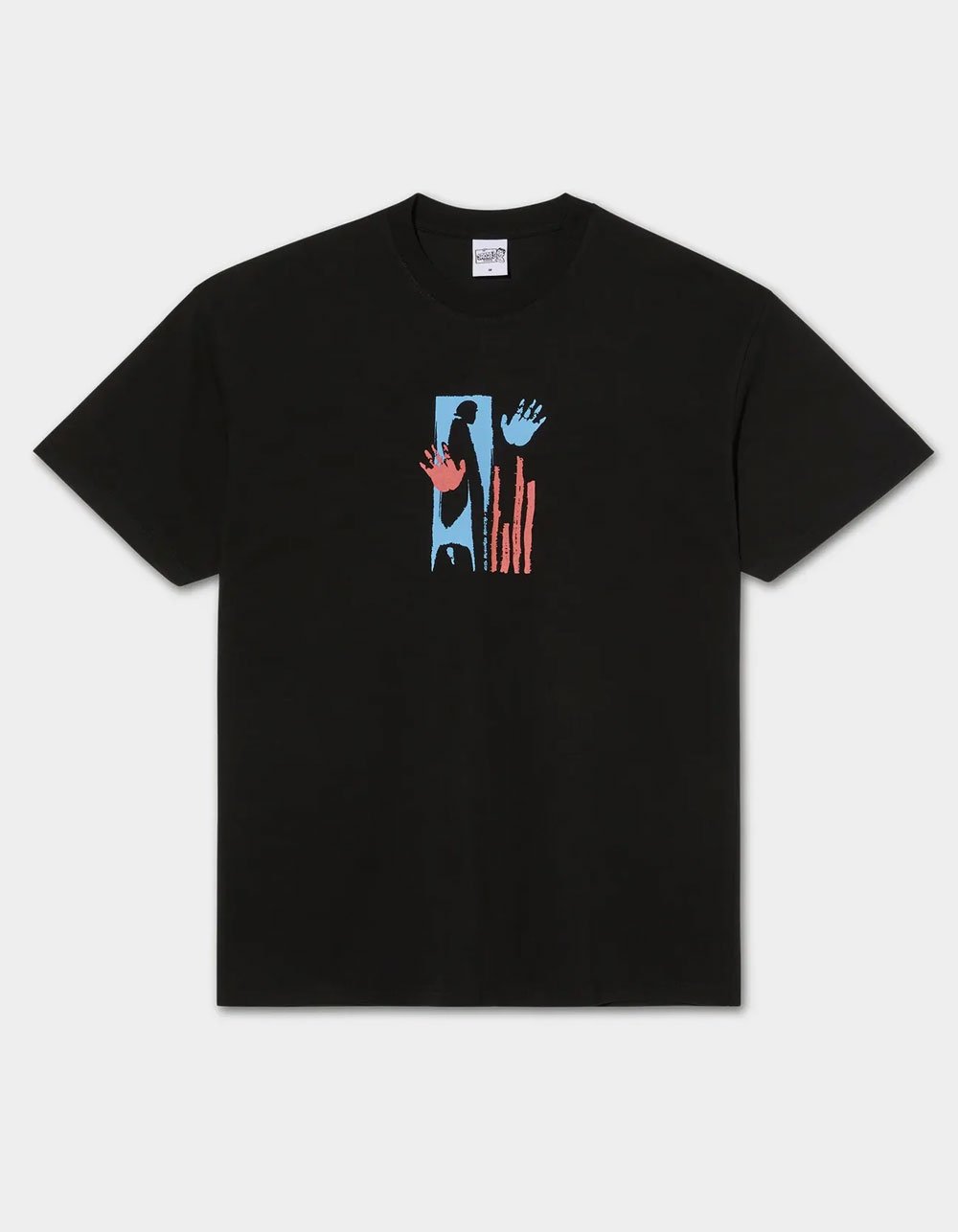 POLAR SKATE CO. Sitting Hands Mens Tee - BLACK