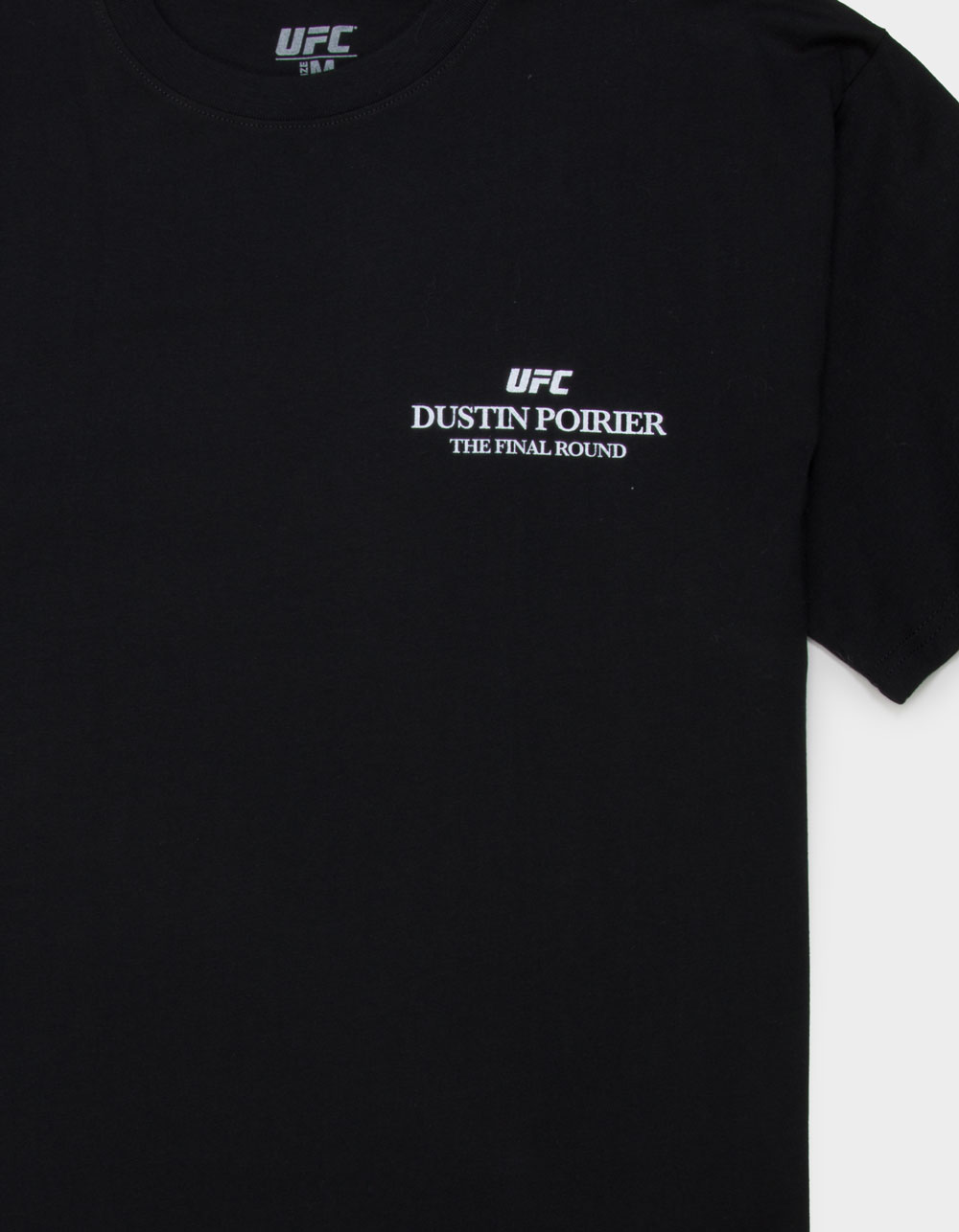 UFC Poirier Final Round Mens Boxy Tee - BLACK