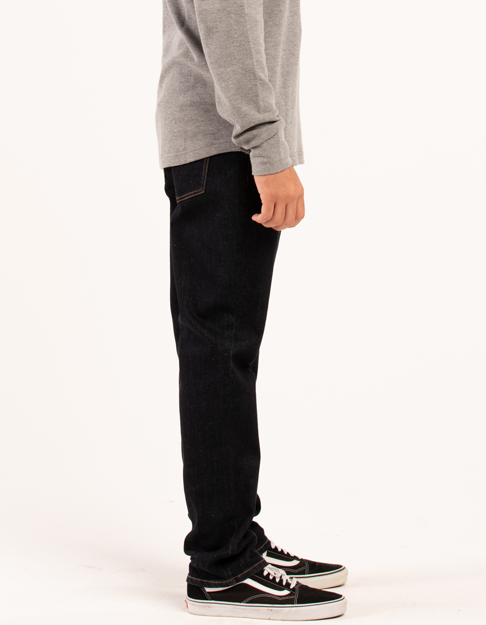 RSQ Mens Relaxed Taper Jeans - DK DENIM