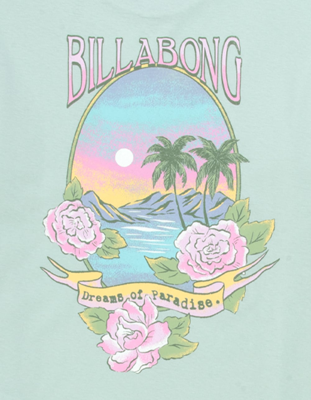BILLABONG Dreamy Girls Boyfriend Tee - MINT