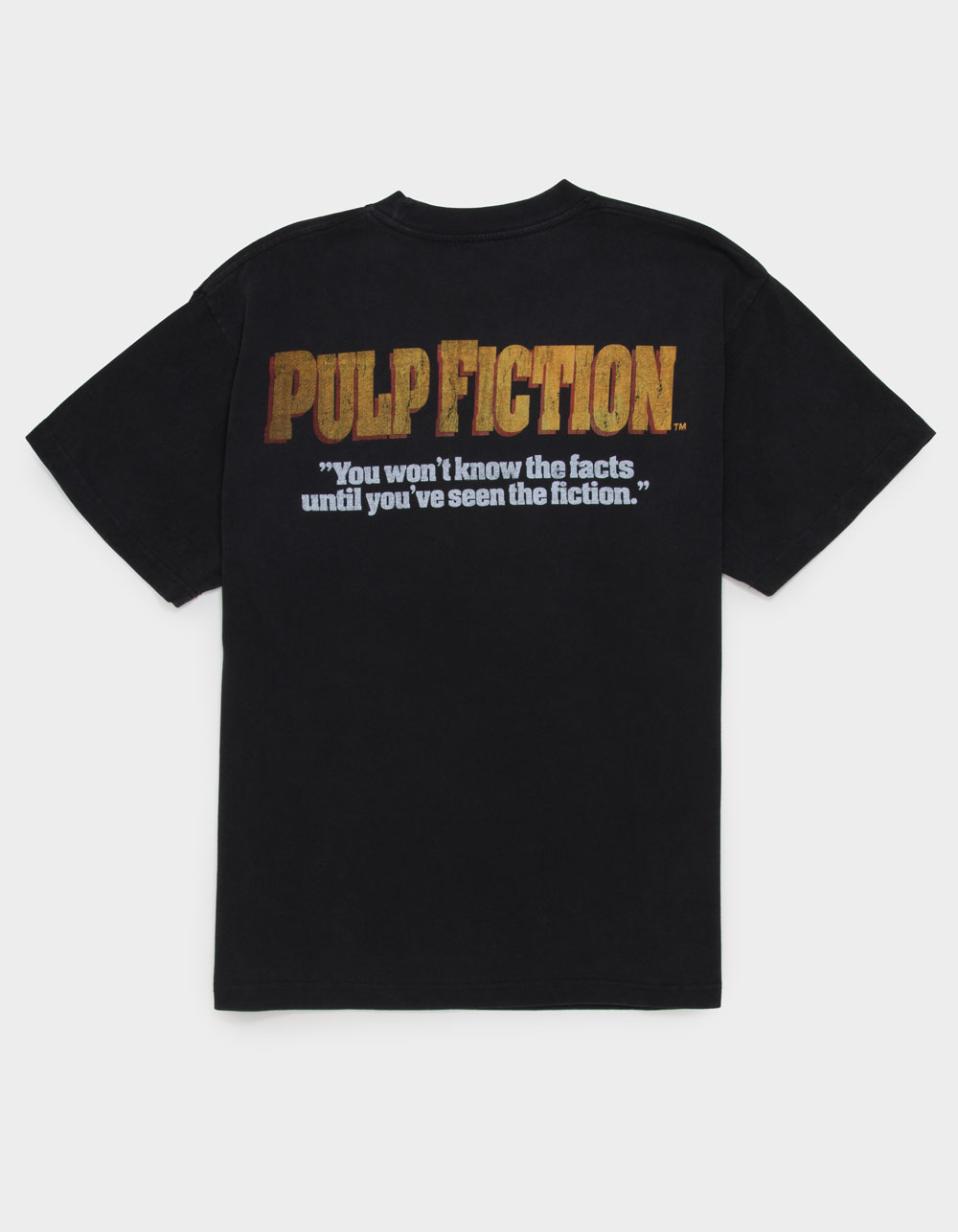 PULP FICTION Mens Boxy Tee - WASHED BLACK