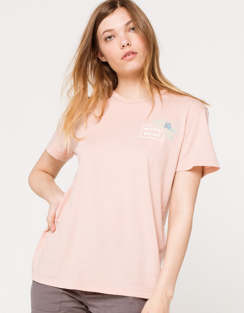 IMPERIAL MOTION Holid Womens Tee - ROSE | Tillys