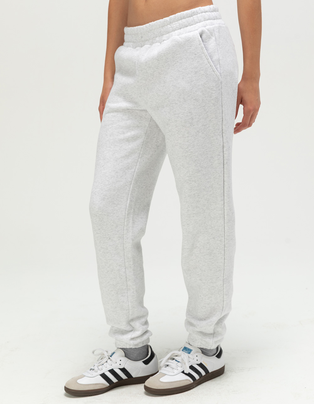 JUICY COUTURE Womens Jogger Sweatpants - HEATHER GRAY