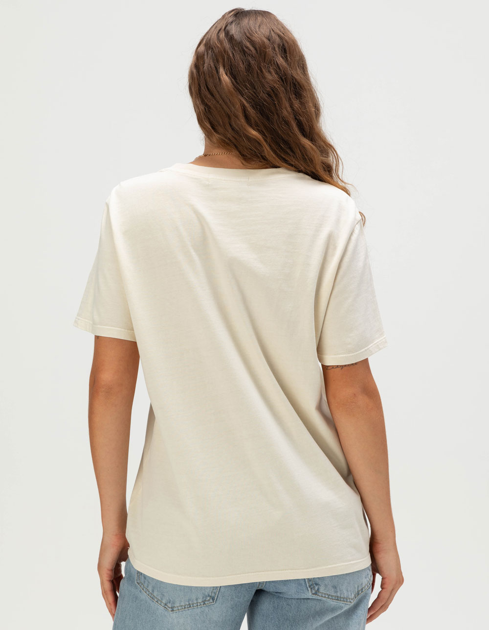 NECTAR CLOTHING Big Sur Womens Boyfriend Tee - WHITE