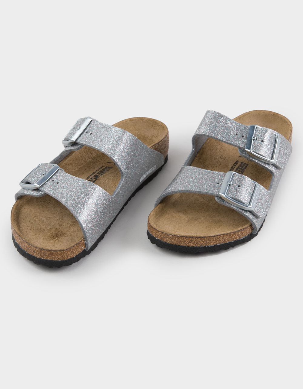 BIRKENSTOCK Arizona Kids Sandals - SILVER