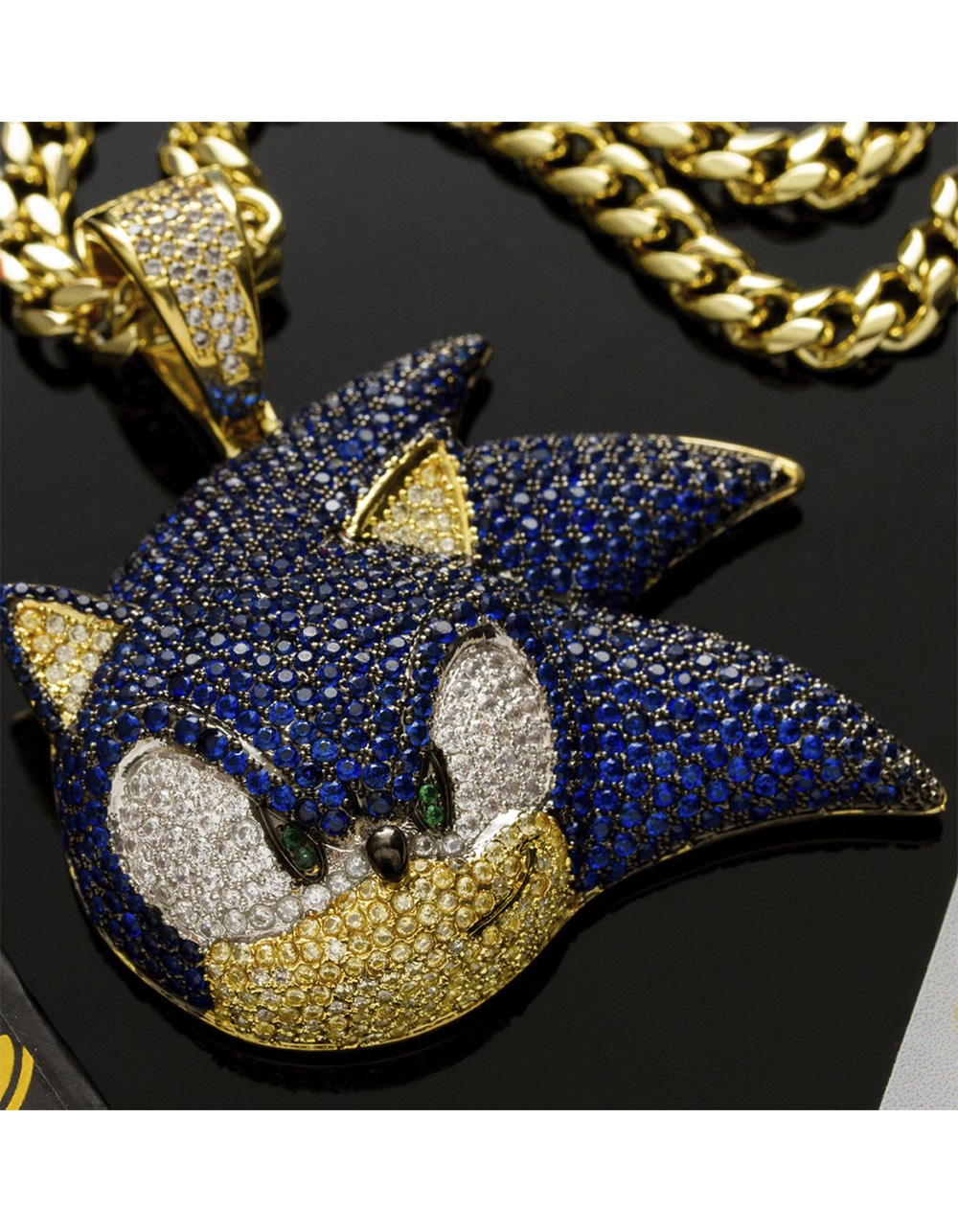 KING ICE x Sonic The Hedgehog Sonic 14K Necklace - GOLD