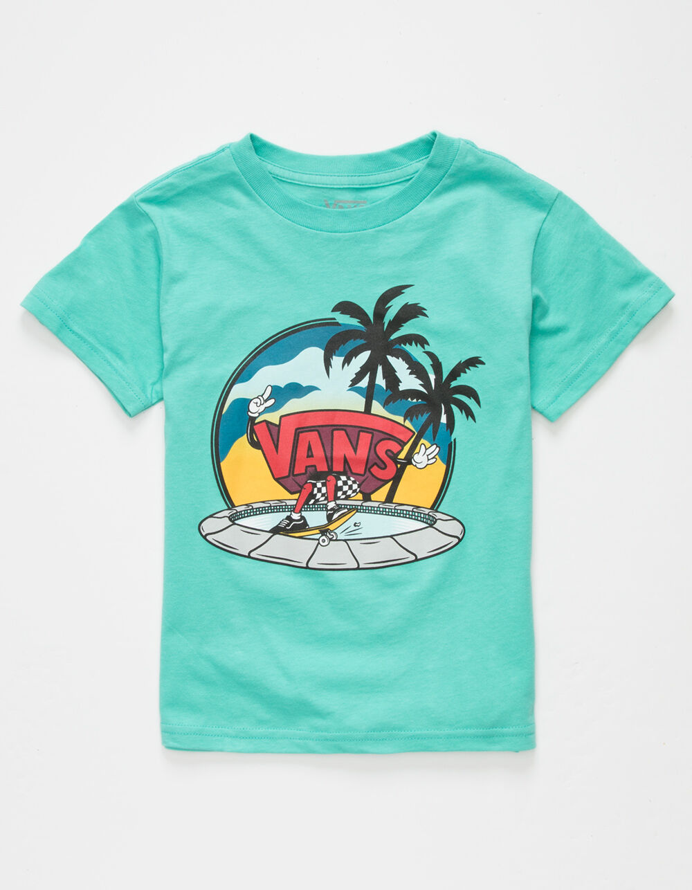 VANS Dual Palm Grind Little Boys T-Shirt (4-7) - MINT | Tillys
