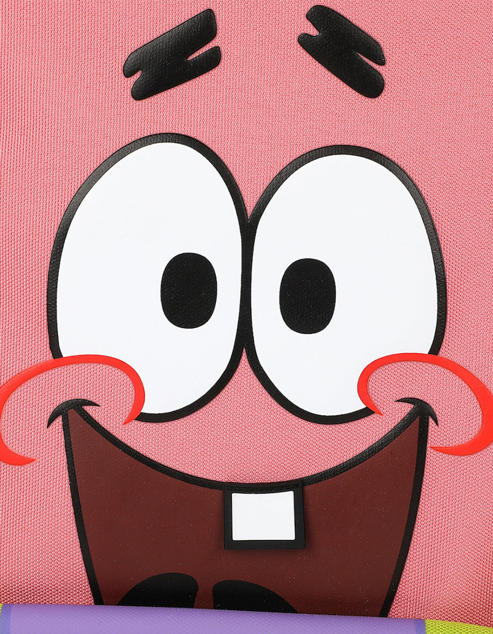 BIOWORLD SpongeBob SquarePants Patrick 17" Backpack - PINK COMBO