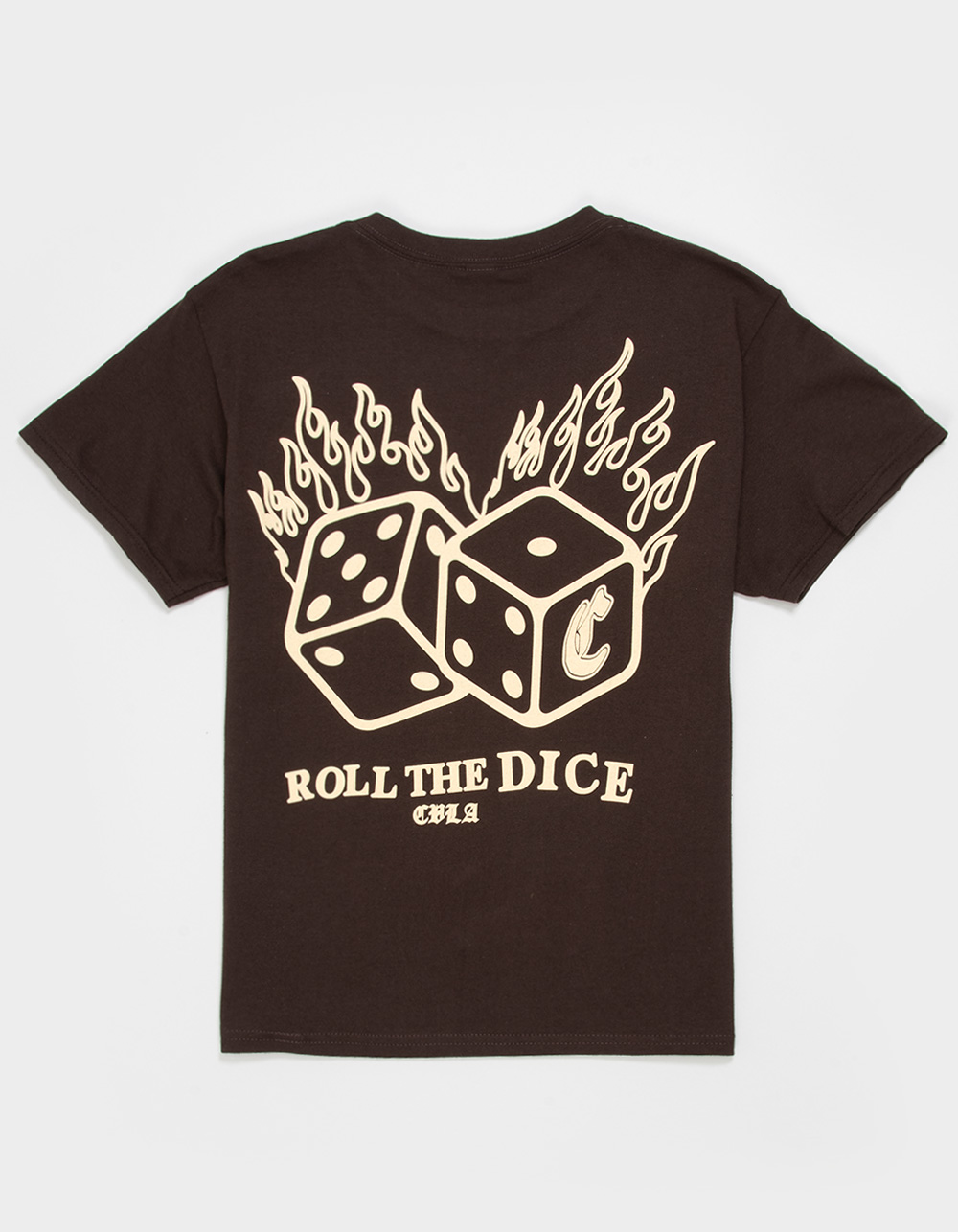 CVLA Chase Paradise Boys Tee - BROWN