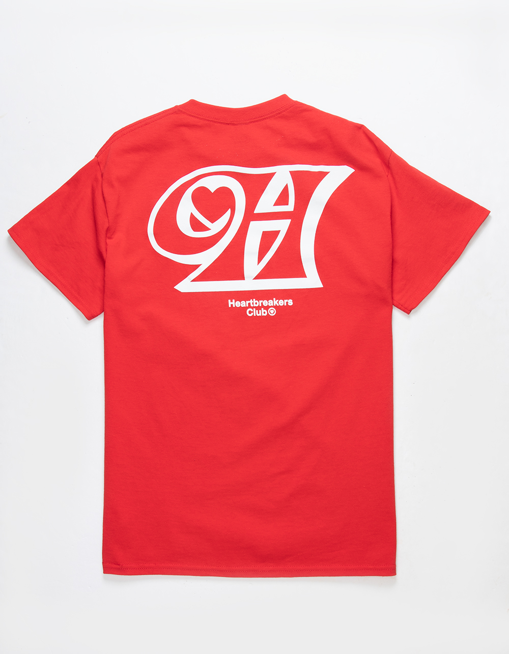 HEARTBREAKERS CLUB Mens Logo Tee RED Tillys