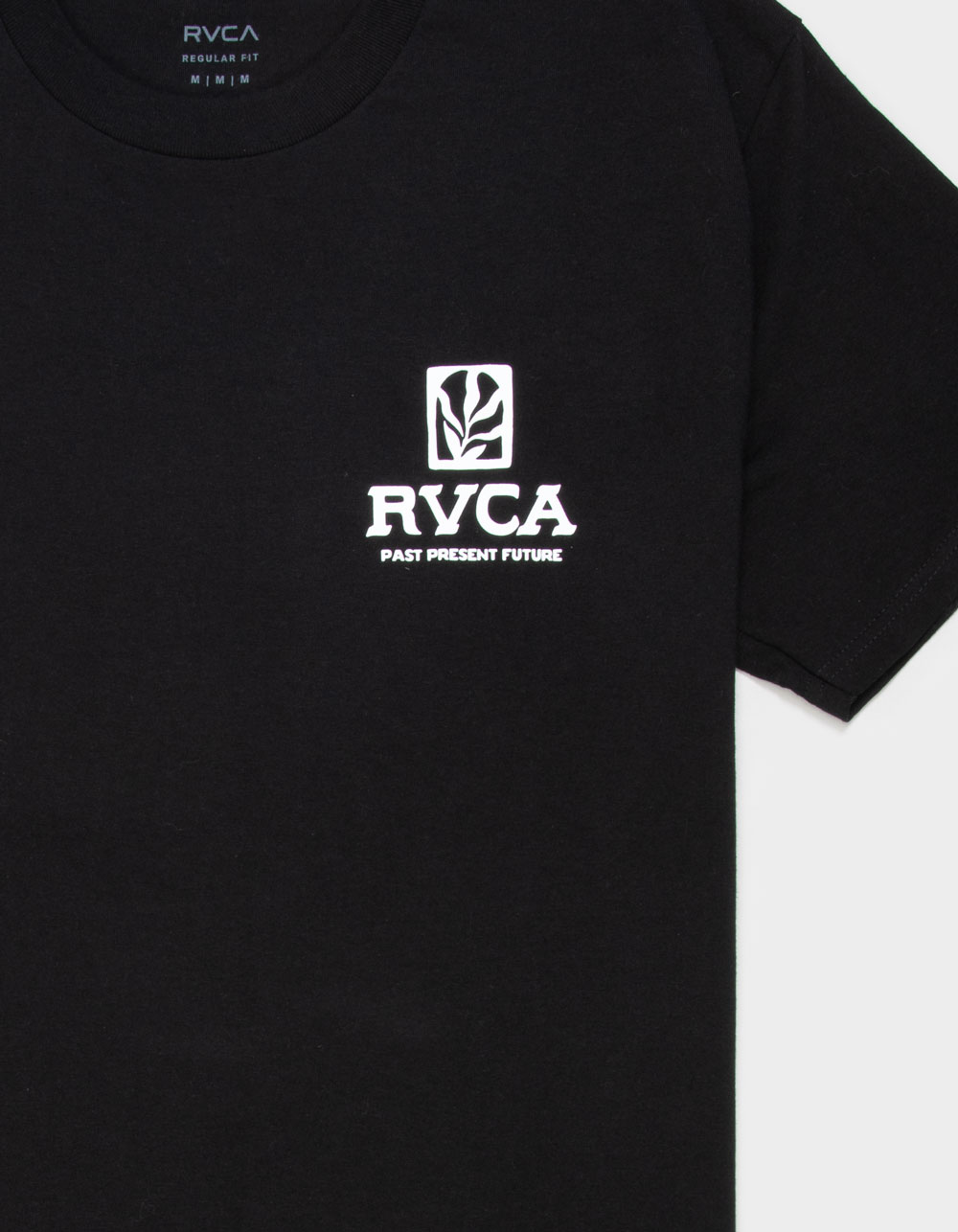 RVCA Palm Grove Mens Tee - BLACK