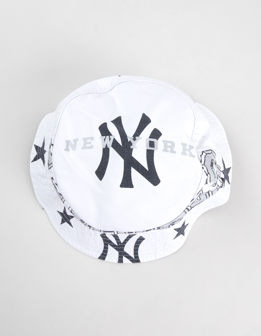 47 BRAND New York Yankees Energize Bucket Hat - WHITE COMBO