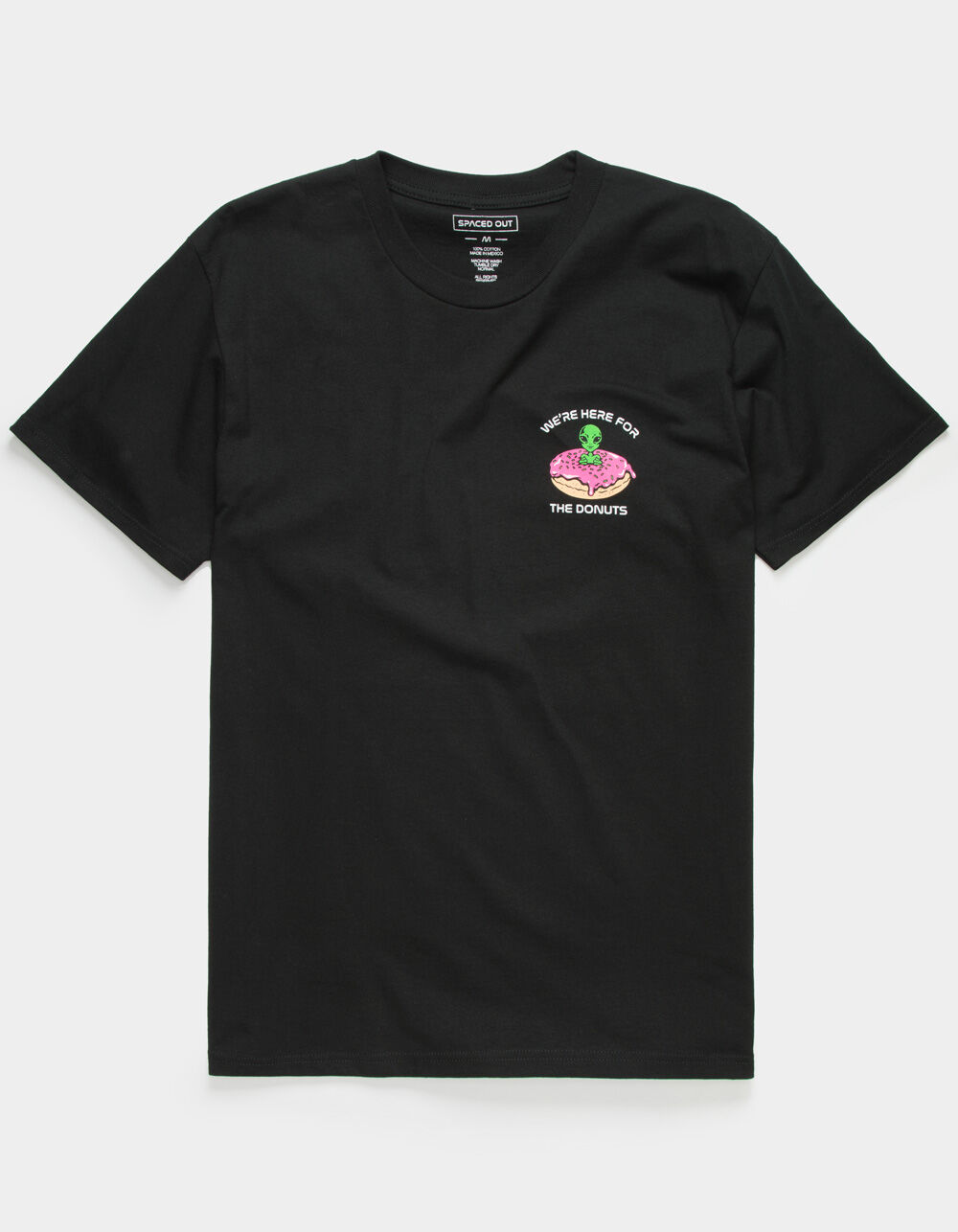 SPACED OUT Donuts Mens T-Shirt - BLACK | Tillys