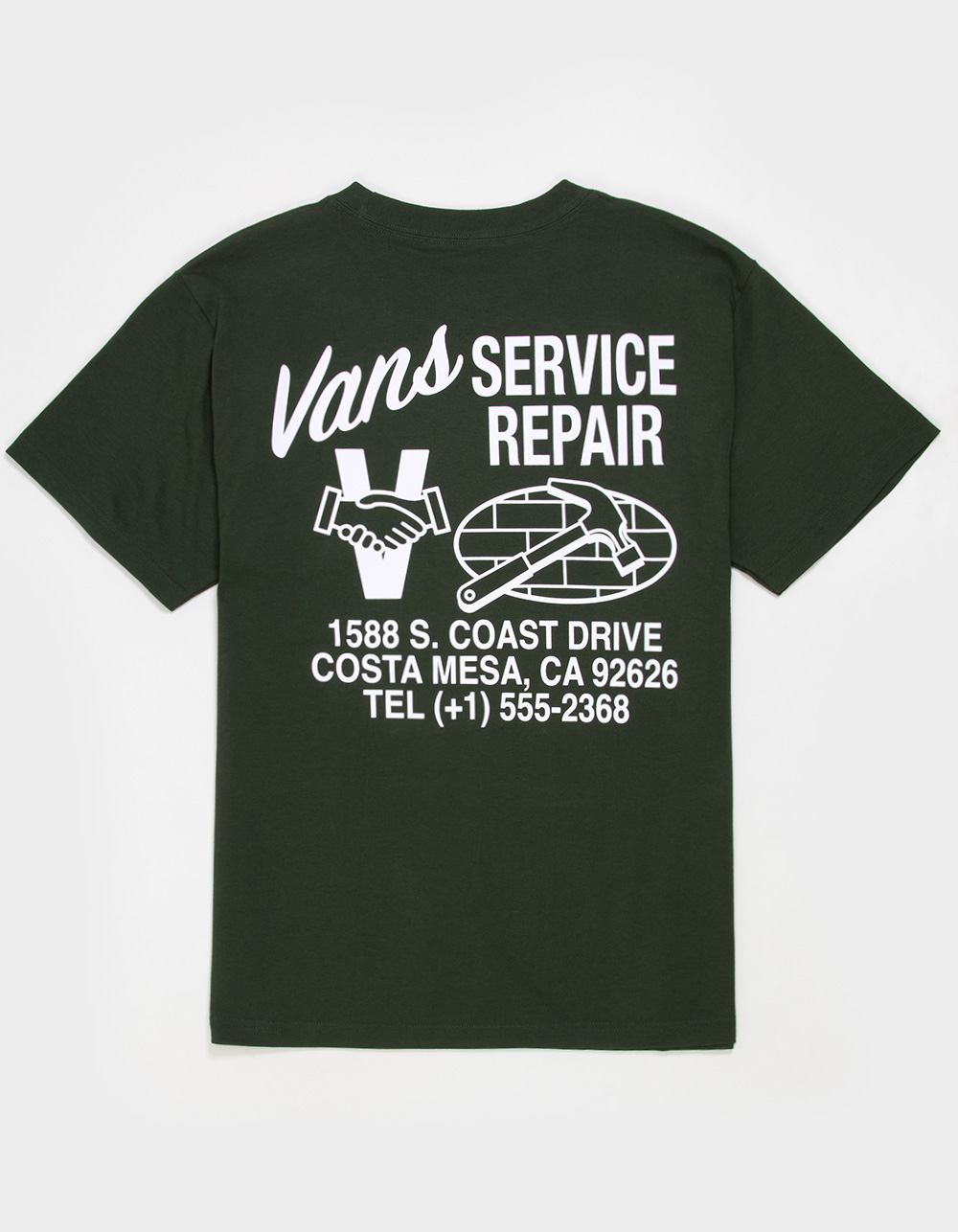 VANS Service Repair Mens Tee - FOREST