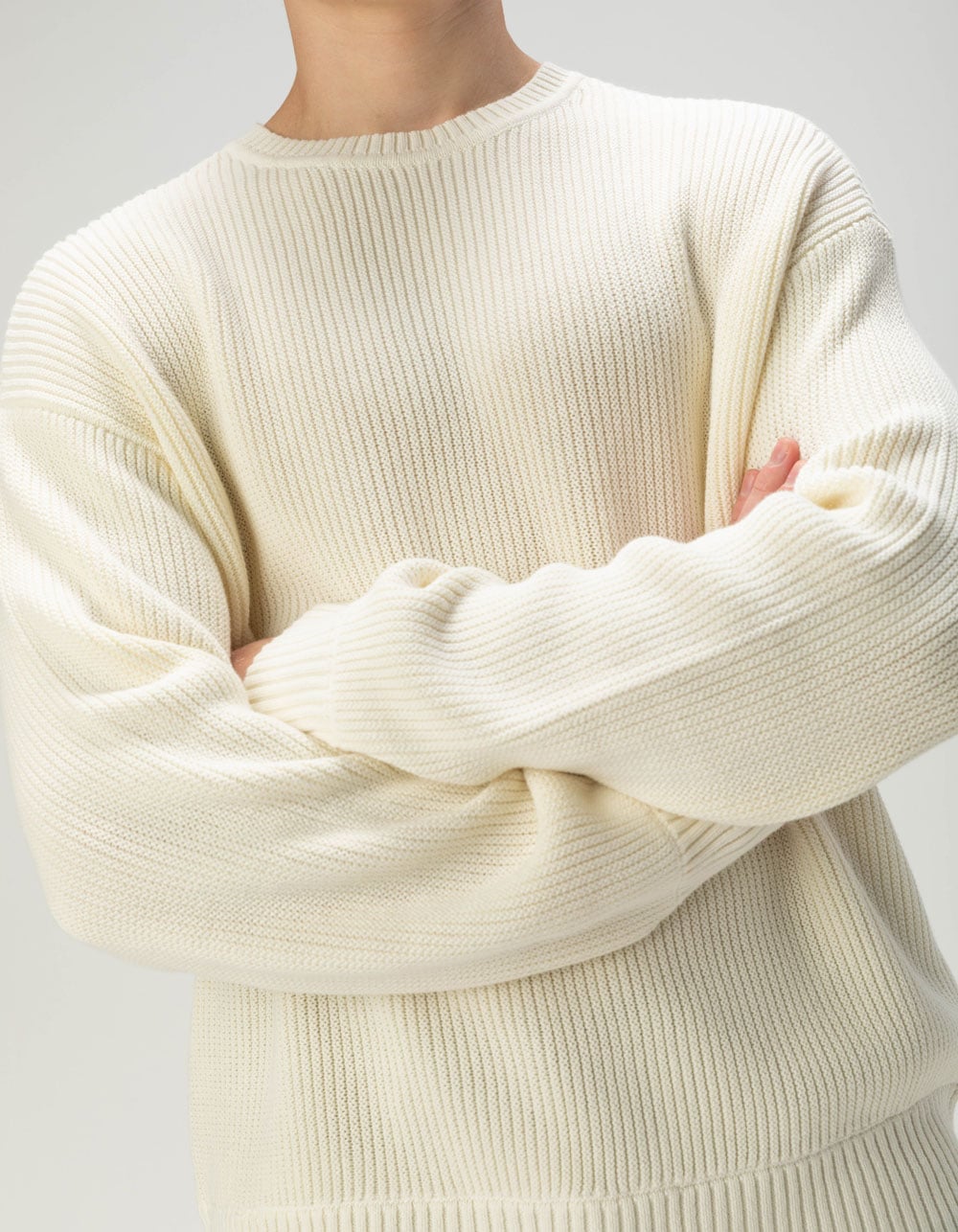 RSQ Mens Sweater - OFF WHITE