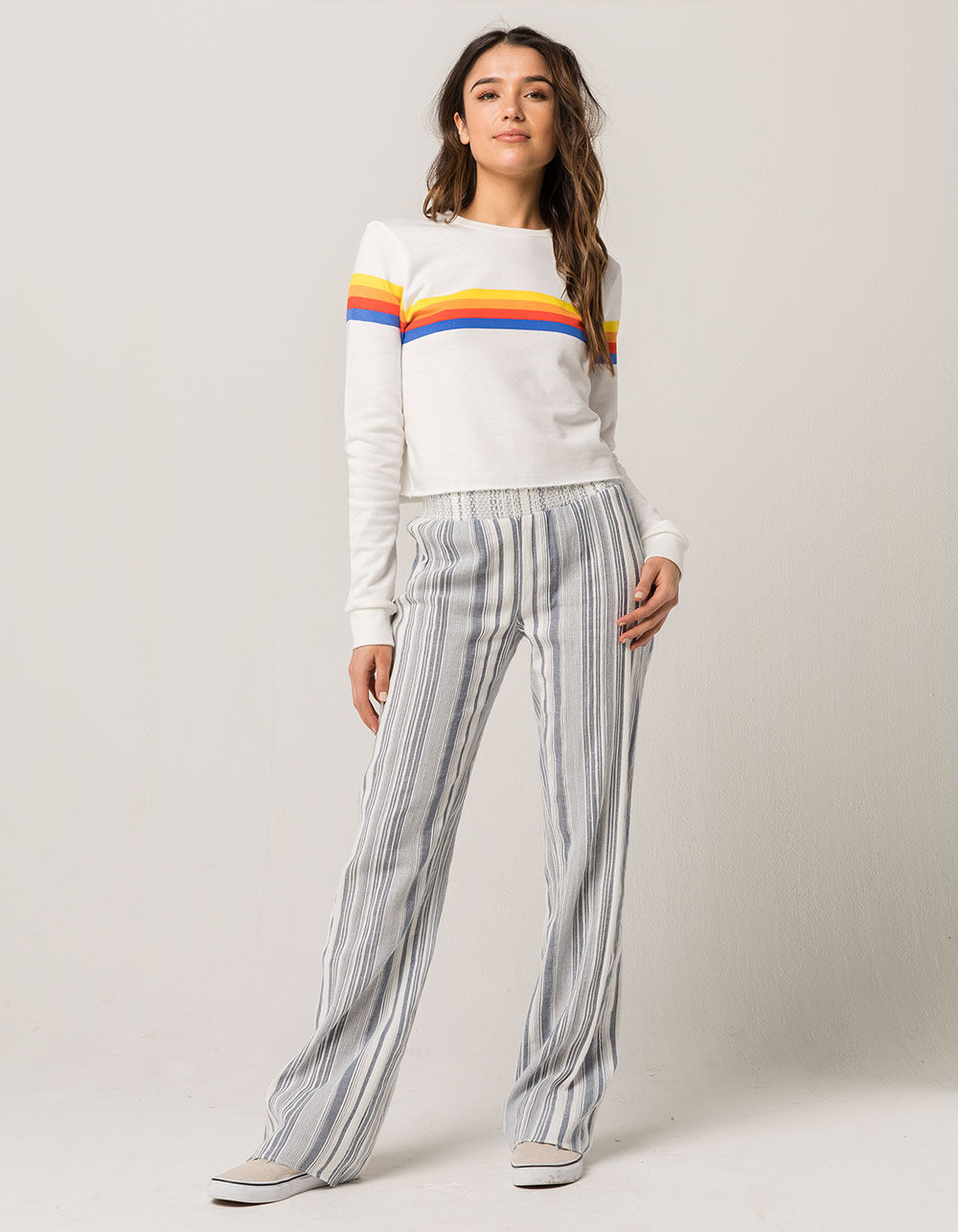 OTHERS FOLLOW Stripe Womens Pants image number 3
