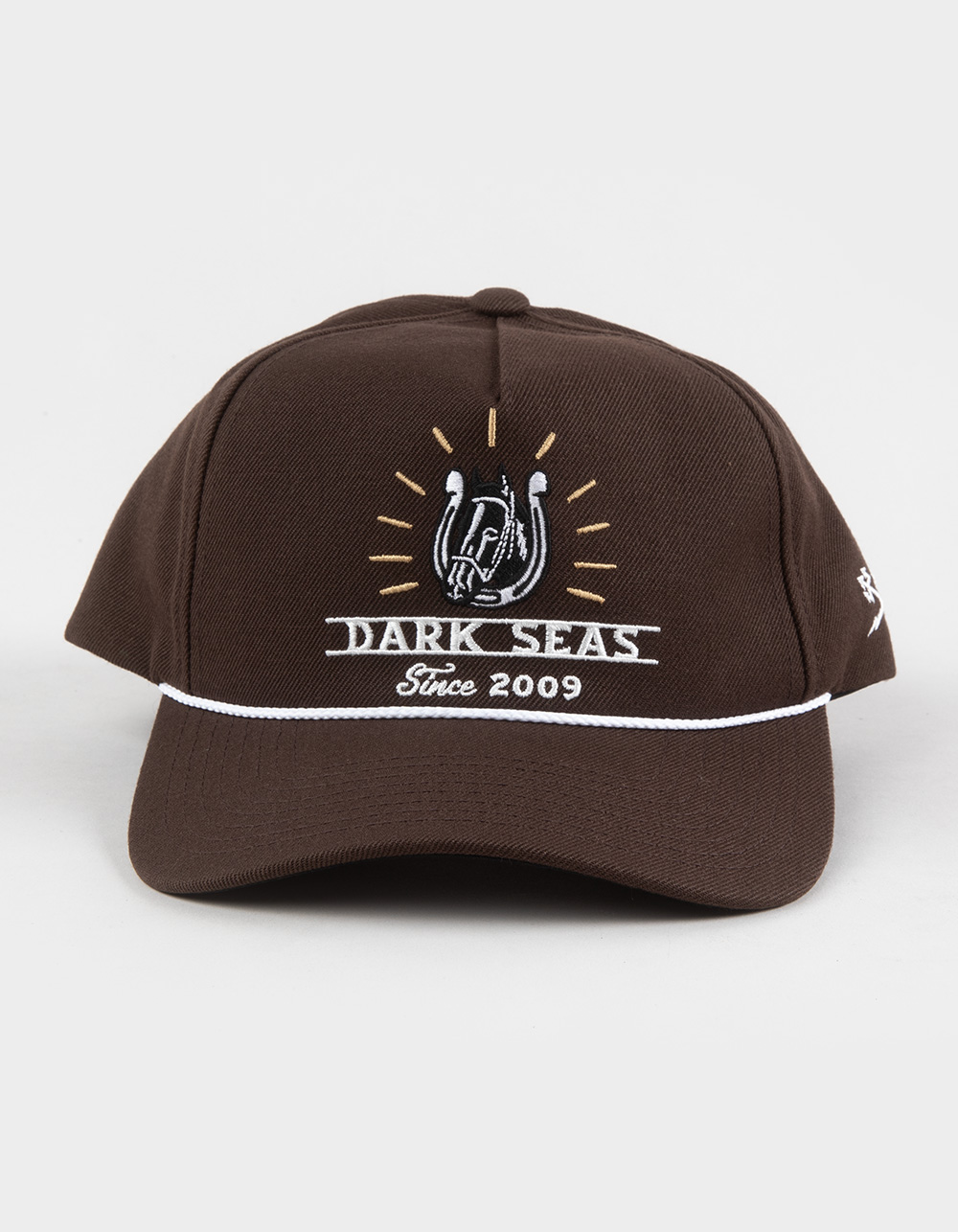DARK SEAS Corral Snapback Hat - BROWN