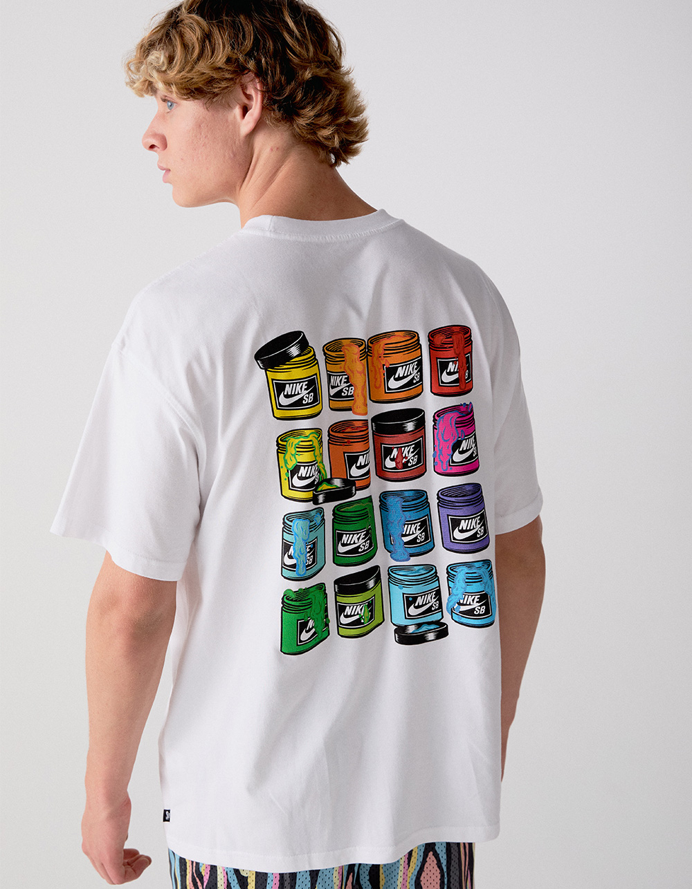 NIKE SB Paint Cans Mens Tee - WHITE - S | Tillys