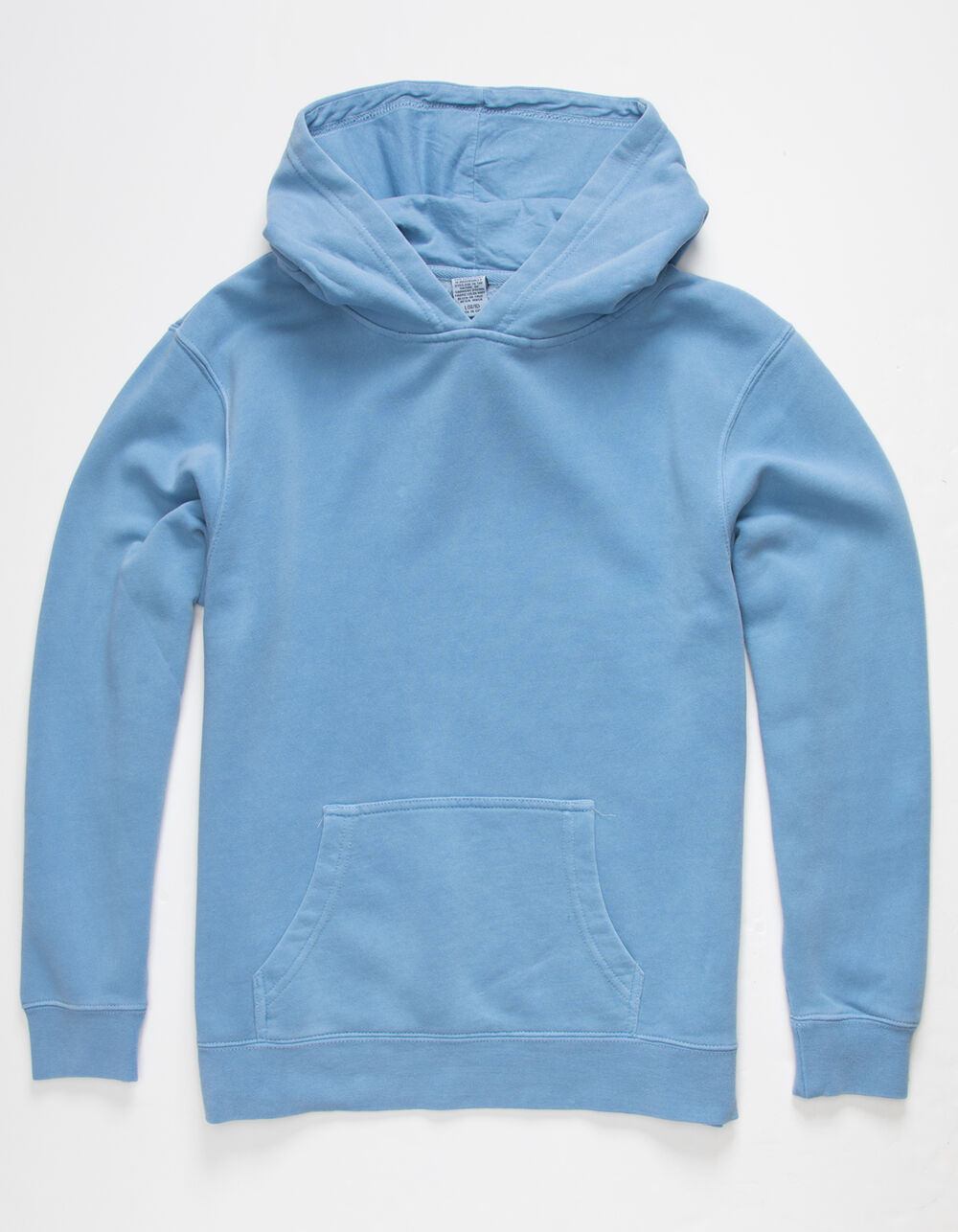 INDEPENDENT TRADING COMPANY Pigment Dye Boys Light Blue Hoodie LTBLU Tillys