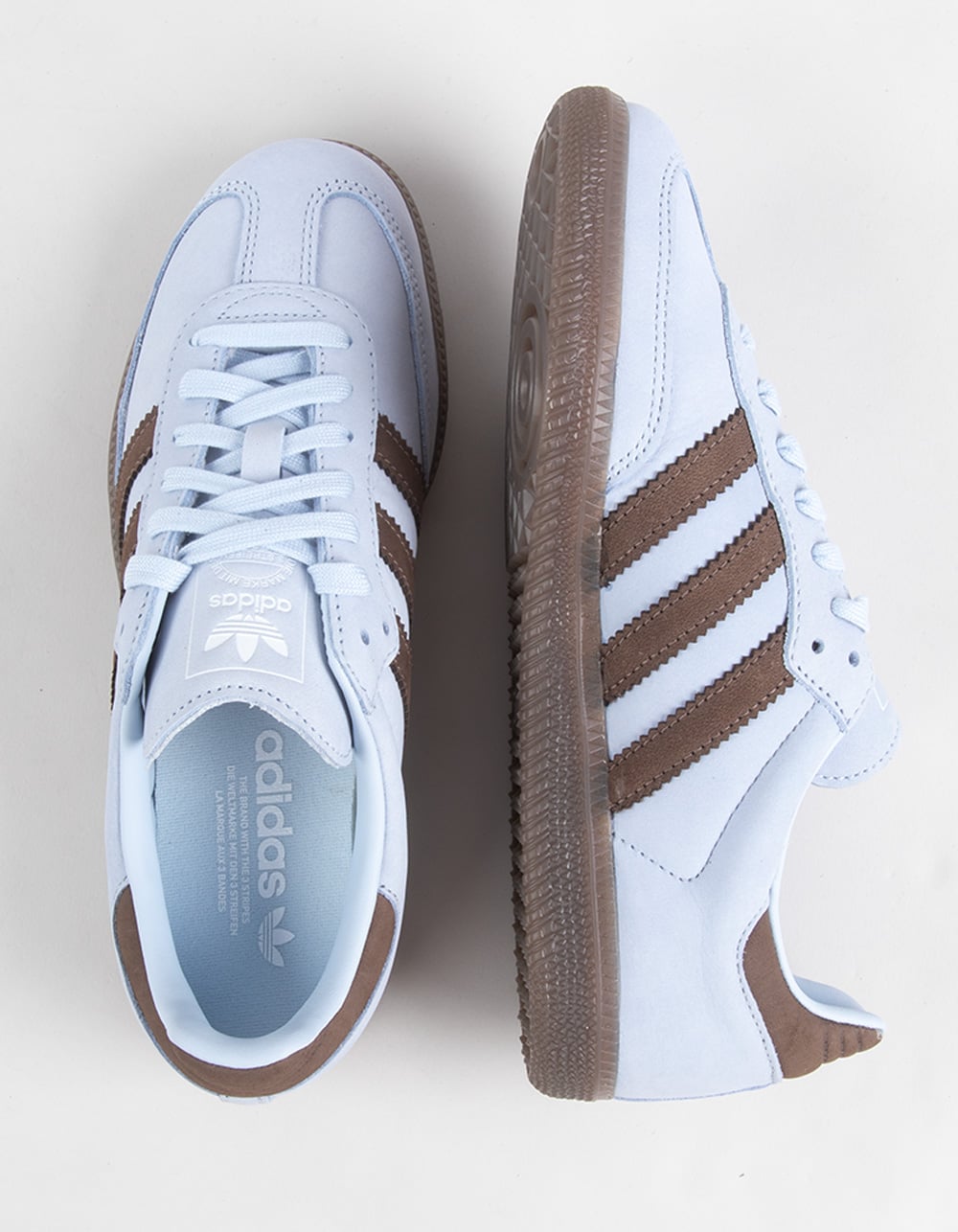 ADIDAS Originals Samba Womens Shoes - LIGHT BLUE