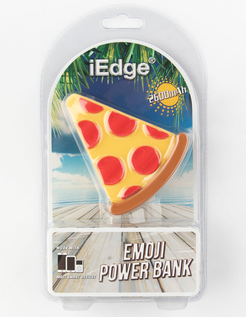 iEDGE Pizza Emoji Power Bank image number 0
