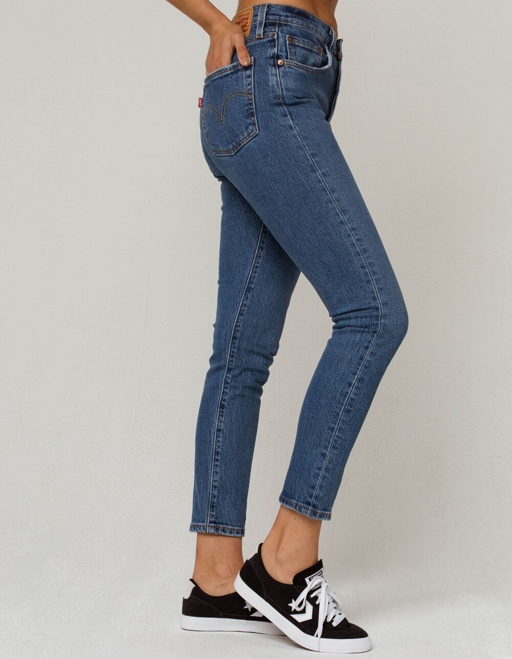 LEVI'S 501 Womens Skinny Jeans image number 2