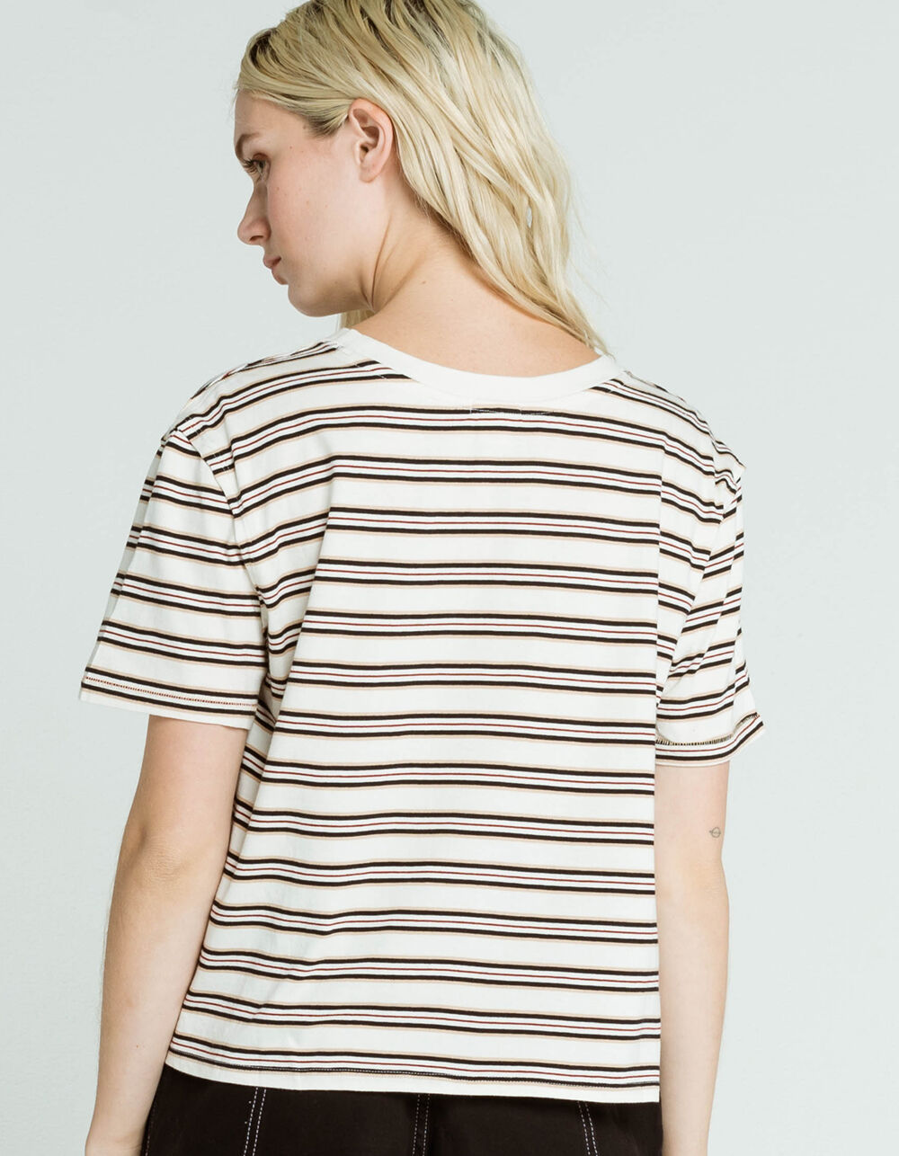 BILLABONG Wave Rider Womens Pocket Tee - CREAM COMBO | Tillys