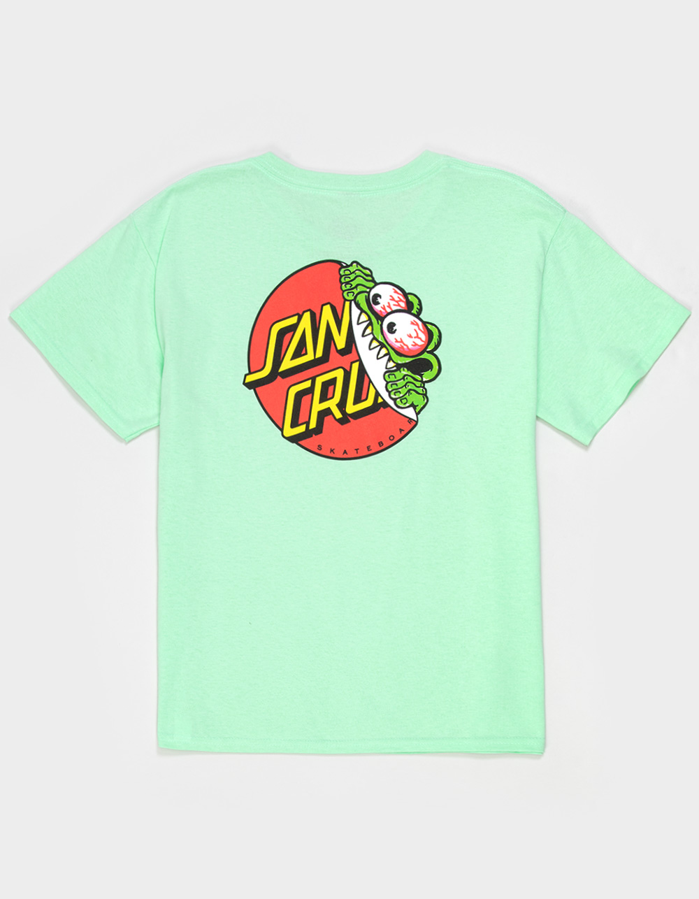 SANTA CRUZ Beware Dot Boys Tee - MINT