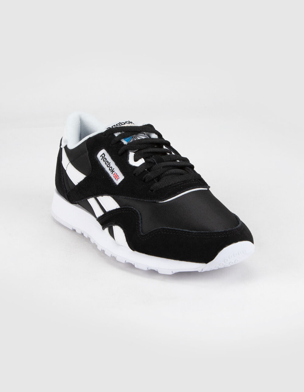 REEBOK Classic Nylon Shoes - BLACK/WHITE