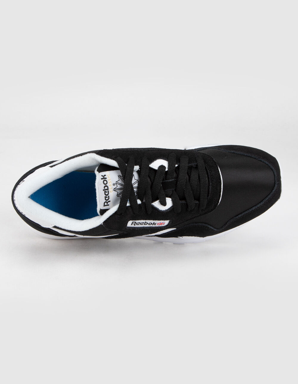 REEBOK Classic Nylon Shoes - BLACK/WHITE